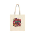 Tote Bag — "She's a Teacher I Can Fix It" Colorful Teacher Appreciation Canvas Tote