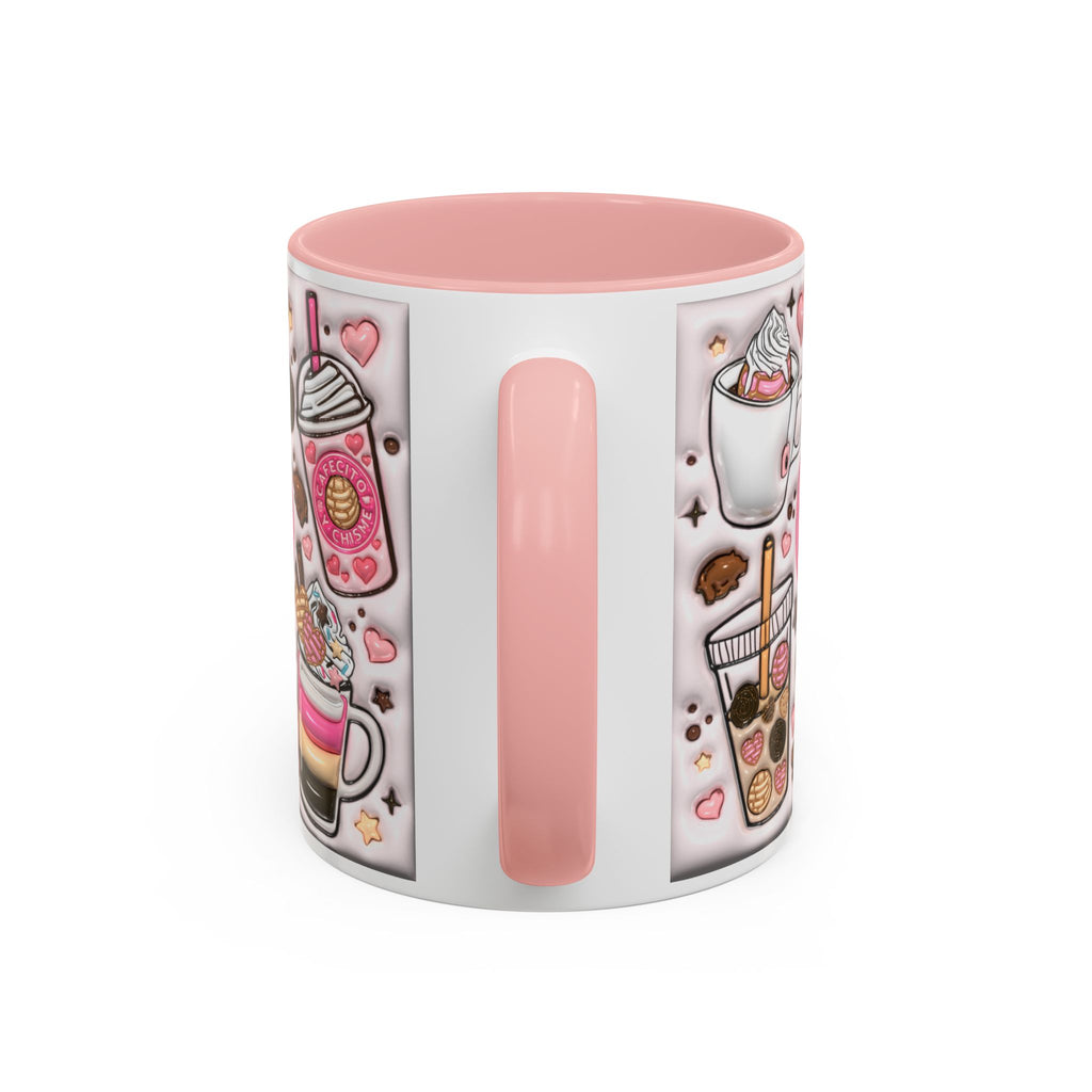 Cafecito y Chisme Puff Look Coffee Mug 11 oz