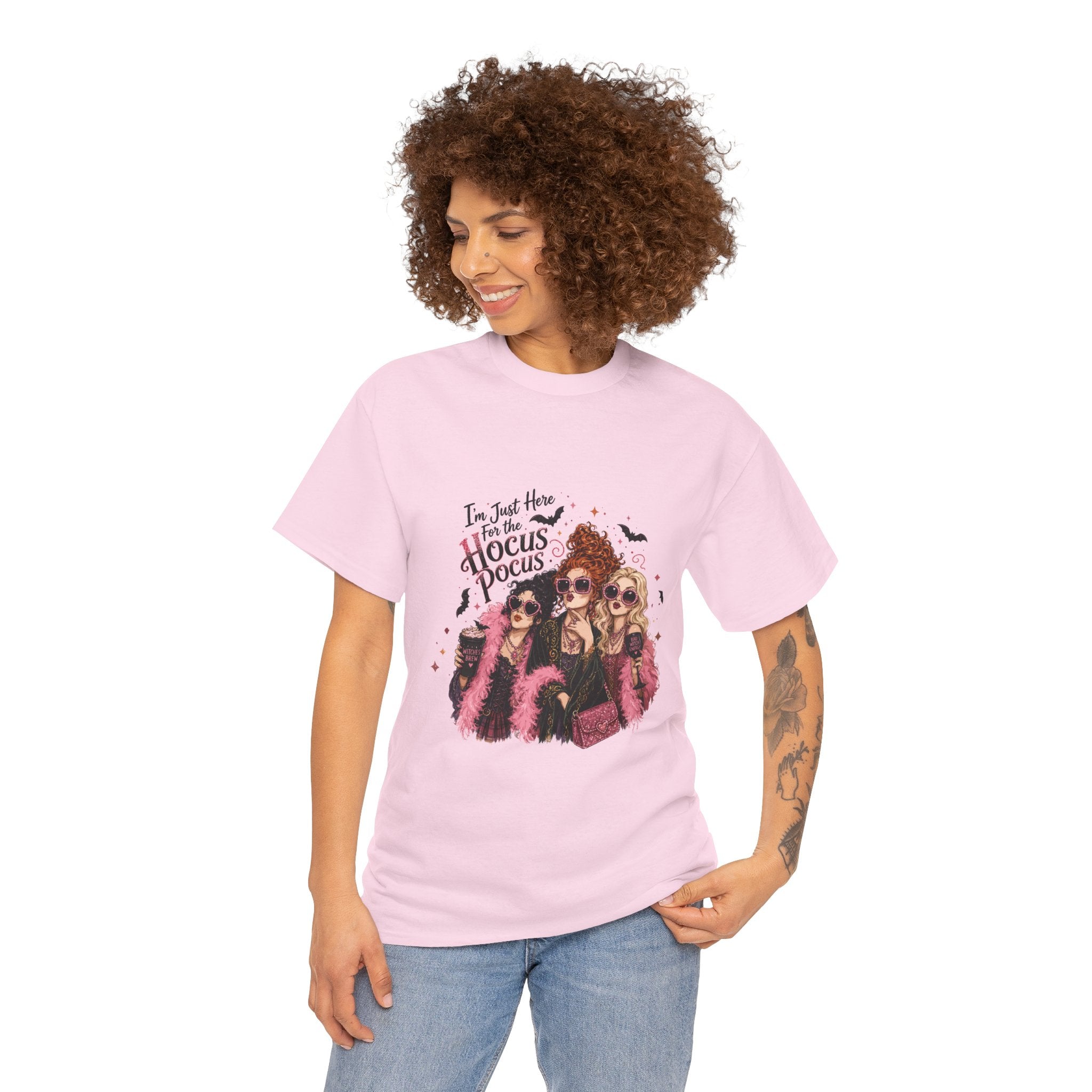 Hocus Pocus Sisters Graphic Tee — Retro Halloween Witch Shirt