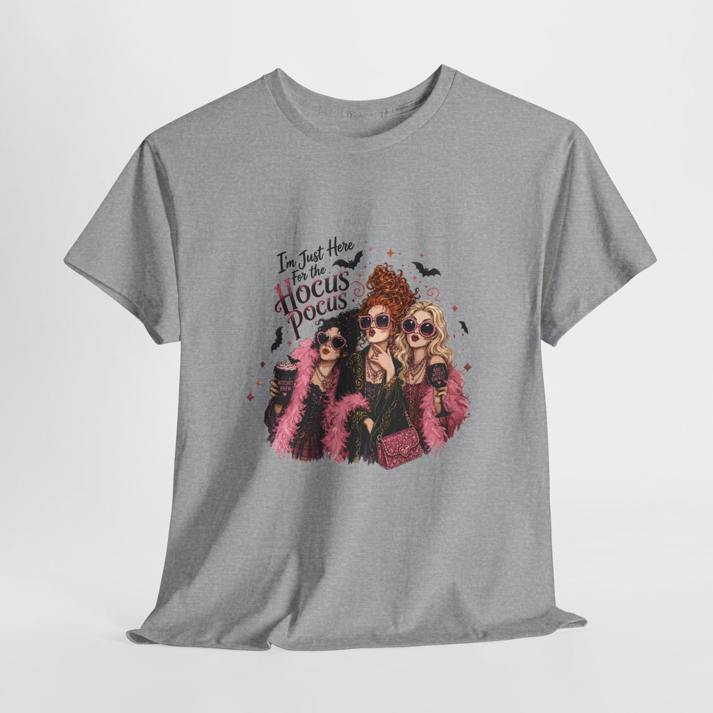Hocus Pocus Sisters Graphic Tee — Retro Halloween Witch Shirt