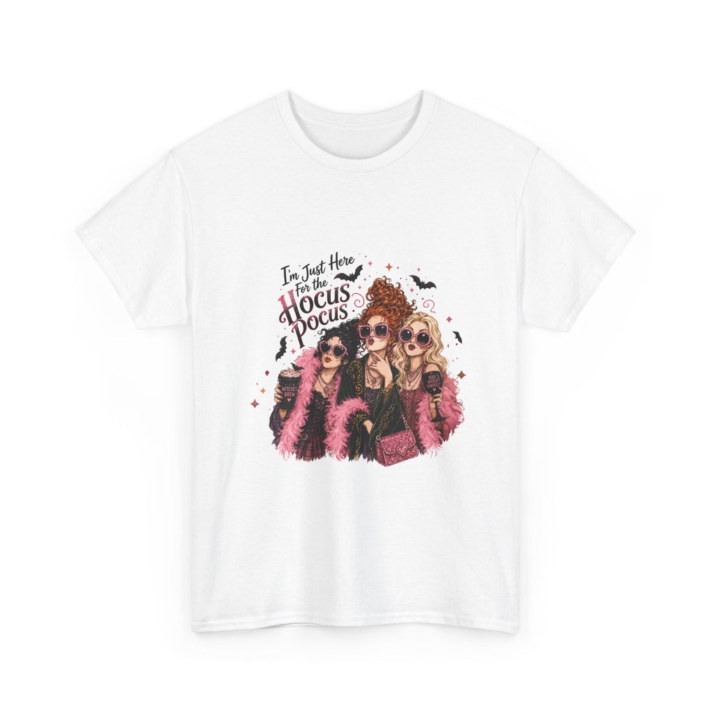 Hocus Pocus Sisters Graphic Tee — Retro Halloween Witch Shirt