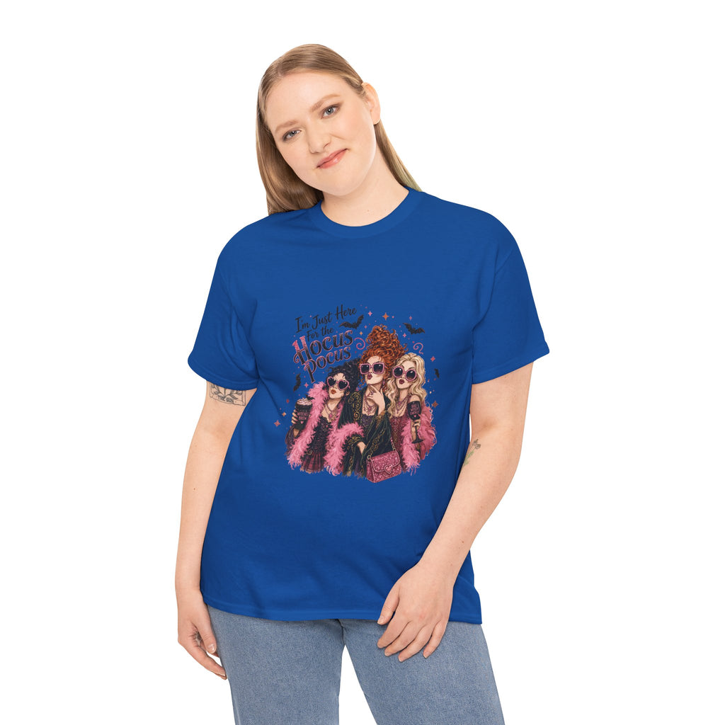 Hocus Pocus Sisters Graphic Tee — Retro Halloween Witch Shirt